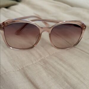 Warby Parker Light Pink Sunglasses